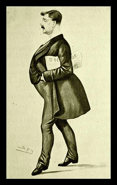 Cartoon of Spy by T P O'Connor