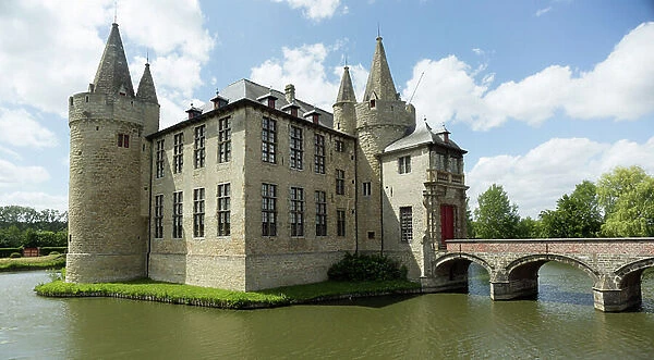 Castle (Kasteel van Laarne). 14th century