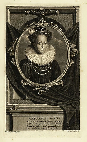 Catherine Parr (1512-1548) (engraving)