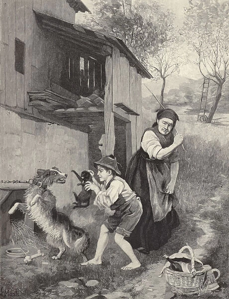 Caught in the Act (engraving)