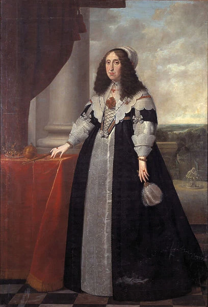 Cecilia Renata of Austria, Queen of Poland, 1643 (oil on canvas)