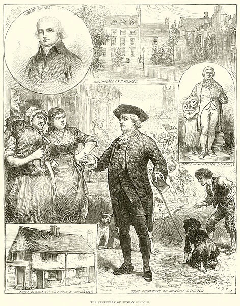The Centenary of Sunday Schools (engraving)