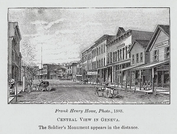 Central View in Geneva (engraving)