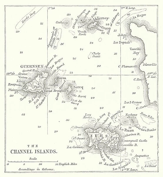 The Channel Islands (engraving)