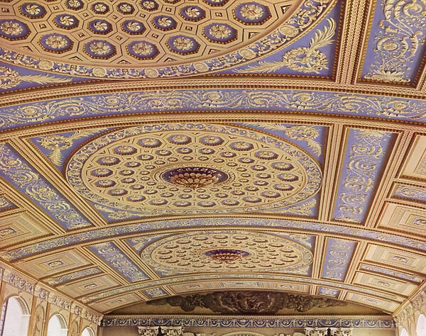 Chapel of the Royal Naval College, Greenwich: The Ceiling (photo)