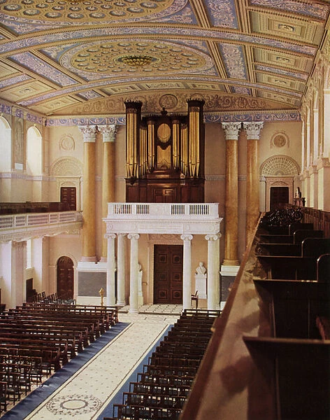 Chapel of the Royal Naval College, Greenwich: The Organ (photo)