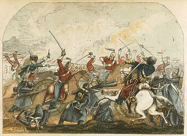 Charge of the cavalry at Balaclava