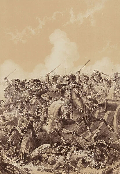 Charge of the Light Brigade (litho)
