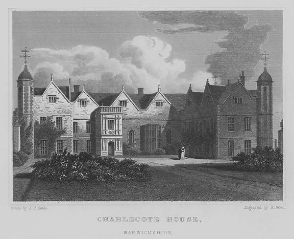Charlecote House, Warwickshire (engraving)