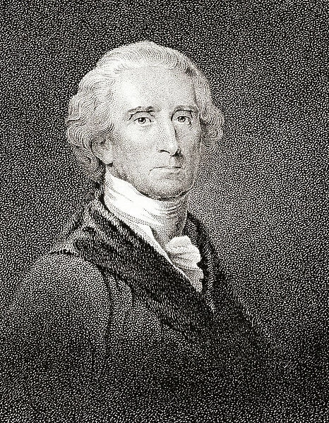 Charles Carroll of Carrollton, American statesman and Founding Father, engraving by J.B. Longacre from a painting by Field