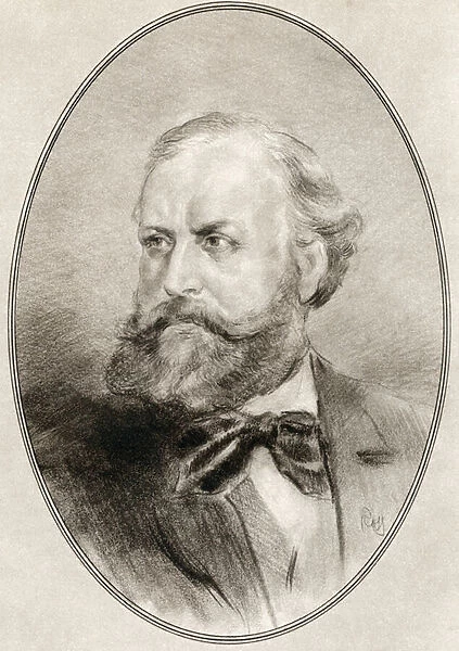 Charles-Francois Gounod, from Living Biographies of Great Composers