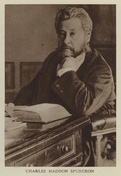 Charles Haddon Spurgeon (b  /  w photo)