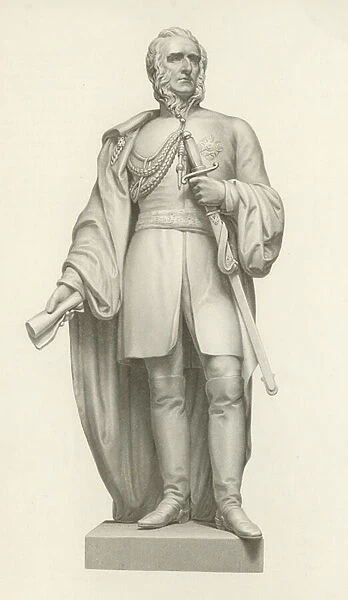 Charles James Napier, British general (engraving)