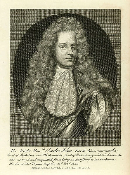 Charles John, Lord Koningsmark (engraving)