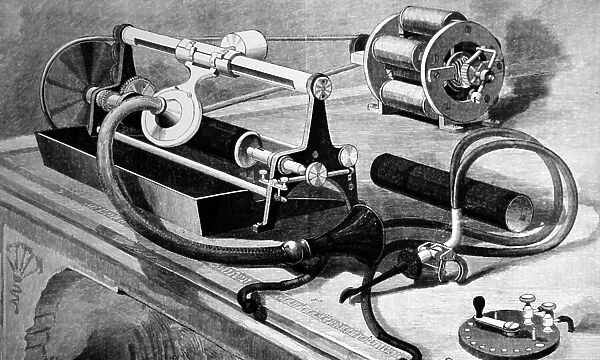 Charles Sumner Tainter's Graphophone, 1888