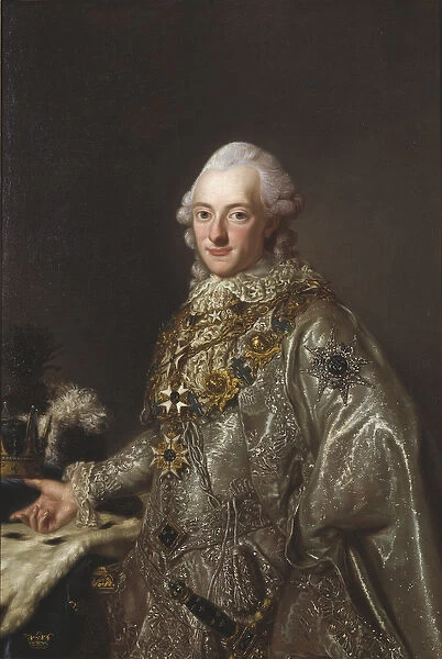 Charles XIII roi de Suede - Portrait of King Charles XIII of Sweden (1748-1818)