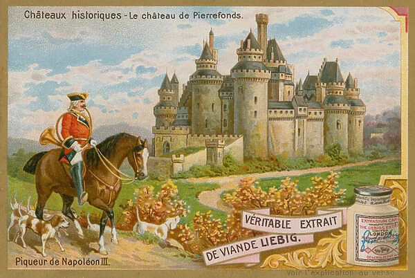 Chateau de Pierrefonds (chromolitho)