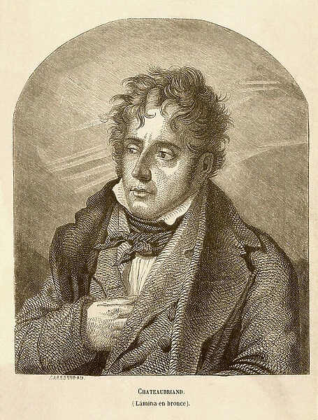 CHATEAUBRIAND (engraving)