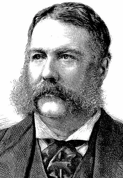 Chester Alan Arthur in 1888 (engraving)