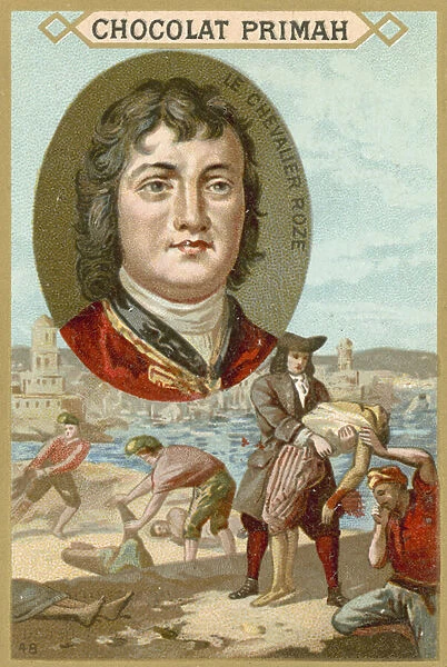 Chevalier Roze, French nobleman (chromolitho)