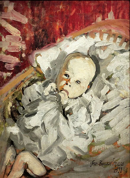 Child in a Cradle, 1911 (painting)