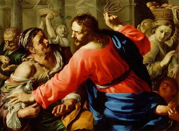 Christ Cleansing the Temple, c. 1655 (oil on canvas)