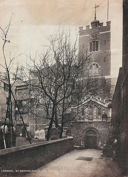 The Church of St. Bartholomew the Great in London