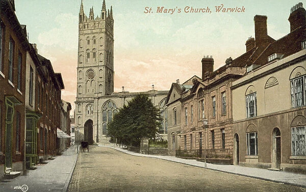 Church of St Mary, Warwick (colour photo)