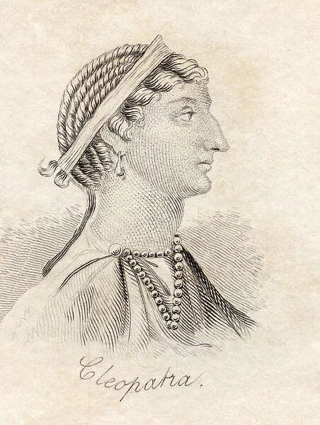 Cleopatra, from Crabbs Historical Dictionary, published 1825 (litho)