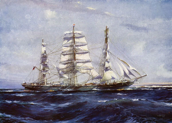 Clipper Ships: Samuel Plimsoll (colour litho)