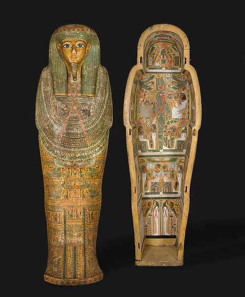 Coffin of Bakenmut, Late 21st to Early 22nd Dynasty, c. 1000-900 BC