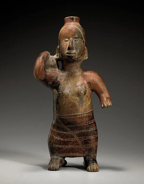 A Colima female figure, Comala style, c. 100 BC-250 AD