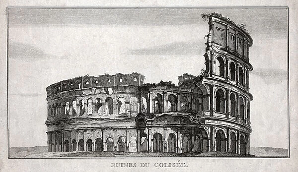 The Colisee. (engraving, 18th century)