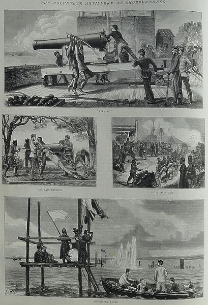 Collection of Engravings from the Franco-Prussian War, 1870 (engraving)