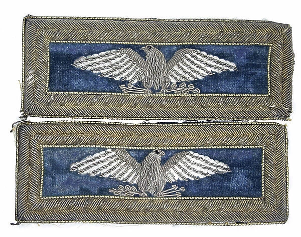 US Colonel of Infantry embroidered shoulder straps