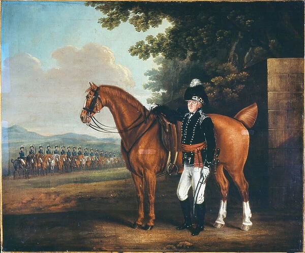 Colonel Thomas Cooper Everitt, 1800 (oil on canvas)