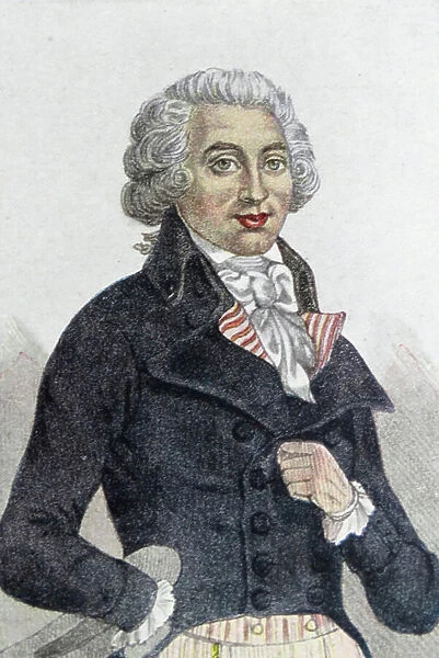 Colour portrait of Armand Gensonne