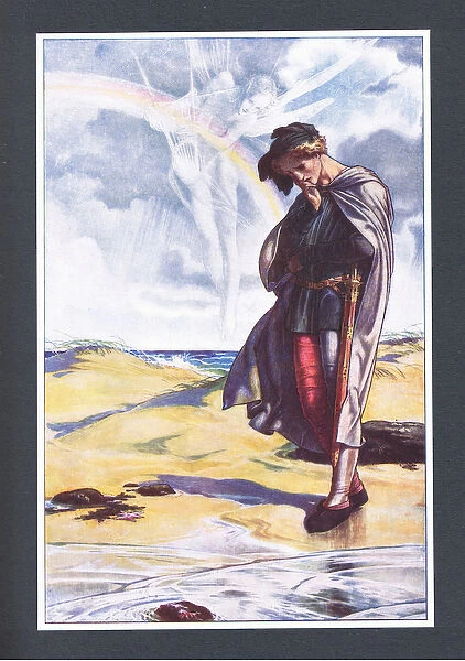 'Come unto the yellow sands', illustration from The Tempest