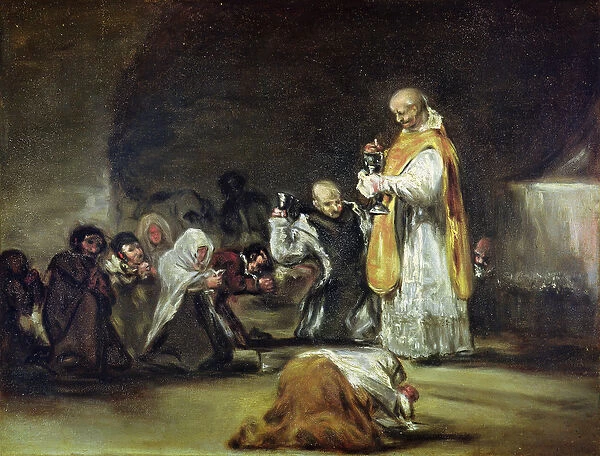 The Communion (oil on canvas)
