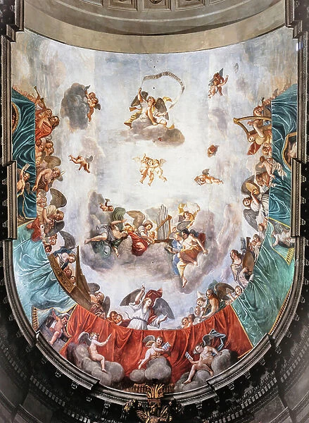 Concerts of Angels, 1651-52 (fresco)