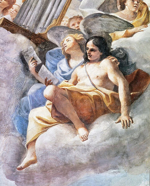 Concerts of Angels, detail, 1651-52 (fresco)