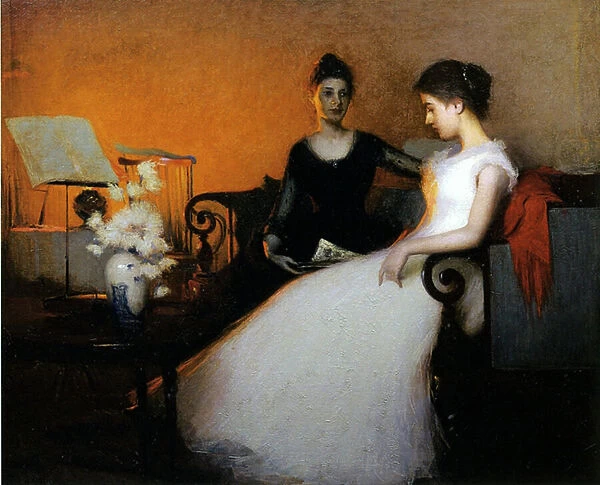 The Confidence, 1891 (oil on canvas)