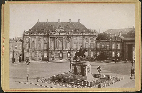 Copenhagen: Amalienborg Palace, 1900