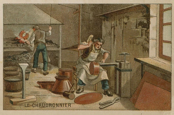 The coppersmith (chromolitho)