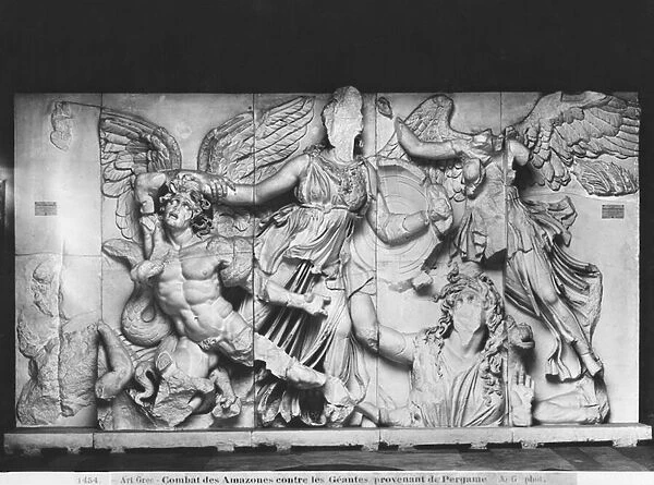 Copy of the great altar of Zeus and Athena, from Pergamon, c