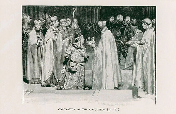 Coronation of the Conqueror (litho)