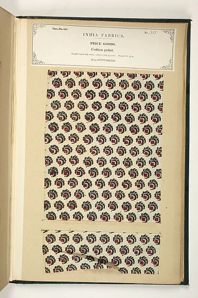 Cotton Print, Fatehgarh, Uttar Pradesh, India, Piece Goods, No