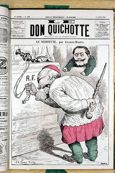 Cover of 'Le Don Quixote', number 200, Satirique en Couleurs