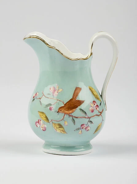 Cream jug, c. 1880 (glazed hard-paste porcelain)