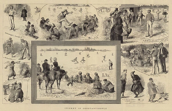 Cricket in Constantinople (engraving)